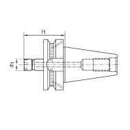 Portscule de inalta turatie, prindere conform DIN 69871, pentru pensete ER, FORTIS