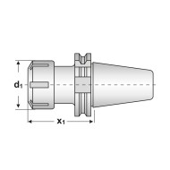 Portscule prindere conform DIN 69871 AD, pentru pensete ER fara canale de racire, CANELA