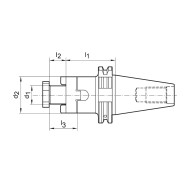 Portscule prindere conform DIN 69871, pentru freze cilindrice, FORTIS