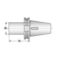 Adaptor DIN 69871 AD, con Morse, CANELA