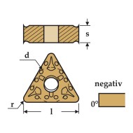 Placute triunghiulare, TNMG-MFC, CANELA