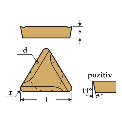 Placute triunghiulare,...