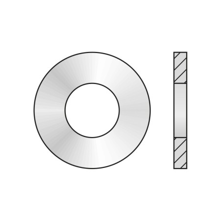 Saiba plata forma " A " DIN 125, Rocast