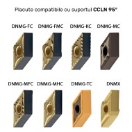 Suporti cu placuta fixata cu stift - parghie, PDUN 93 grade, CANELA