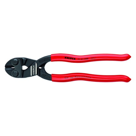 Cleste pentru fier beton CoBolt, cleste cu degajare in lama de taiere cu strat protector negru, Knipex