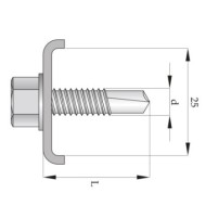 Clema pentru stalpi rectangulari, Rocast