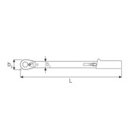 Chei dinamometrice cu clichet cu cap fix - 721, Stahlwille