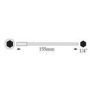 Cap de prindere pentru bits E 6.3 x 155 mm, Felo