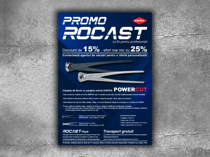 PROMO Rocast - Noiembrie 2024 - Knipex